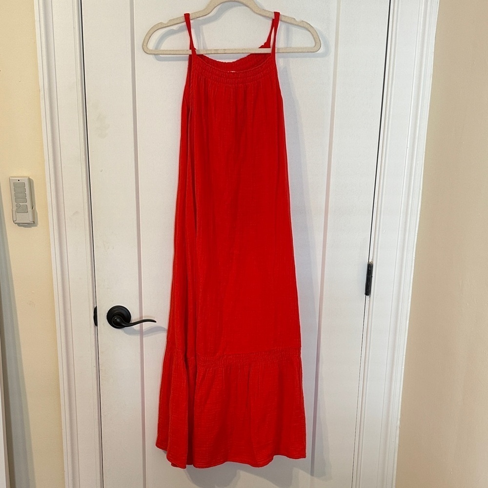H&M Orange Maxi Dress